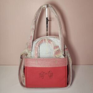 NWT C6106 Disney X Coach Rogue 25 Mickey Mouse & Minnie Mouse Mixed Leathers